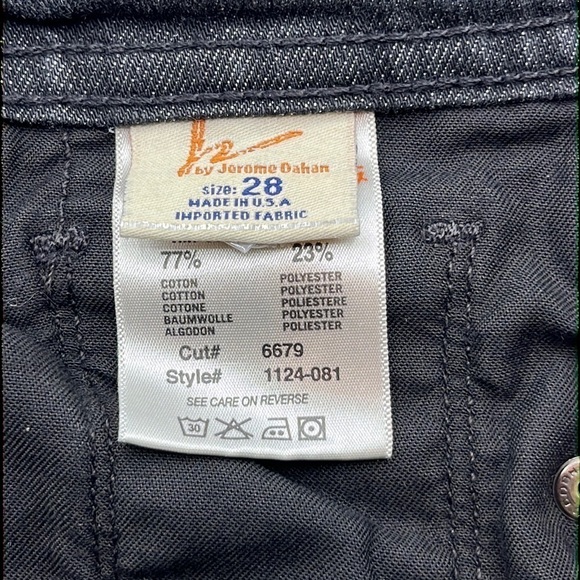 Citizens of Humanity Black Avedon Stretch Low Waist Skinny Leg Size 28 - Picture 11 of 16